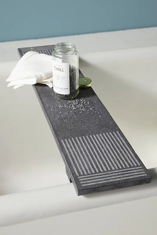 Symeon Slate Bath Caddy | Anthropologie (US)