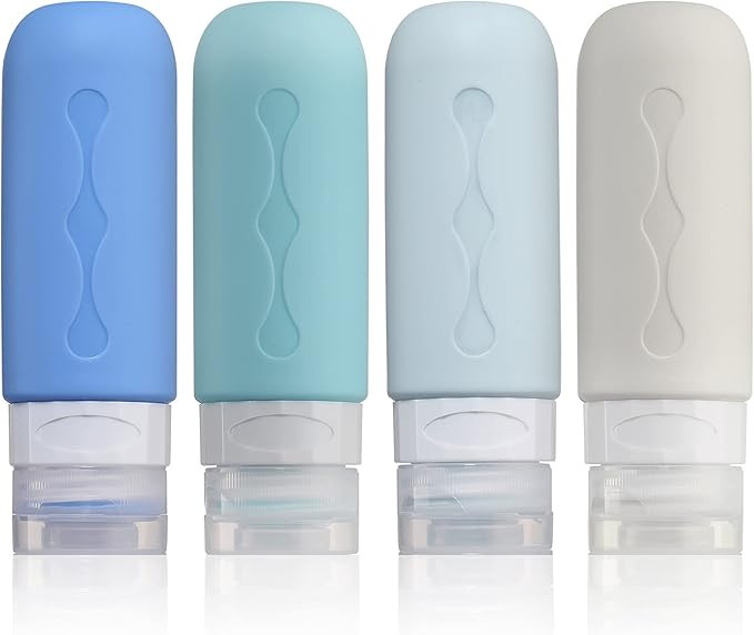 Gemice Bottles for Toiletries Tsa Approved Travel Size Containers BPA Free Leak Proof Tubs Refill... | Amazon (US)