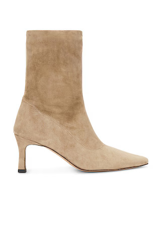 Flattered Carolina Boot in Tan Suede from Revolve.com | Revolve Clothing (Global)