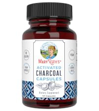 MARYRUTH'S Activated Charcoal Capsules, 950 mg, Non-GMO, Vegan, 40 Count | Substance Adsorption, ... | Amazon (US)