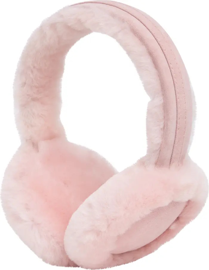 UGG Genuine Dyed Shearling Single U Ear Muffs | Nordstrom Rack