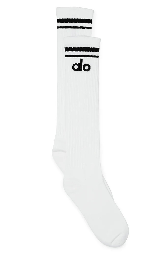 Women's Knee-High Throwback Sock | Alo Yoga (US)
