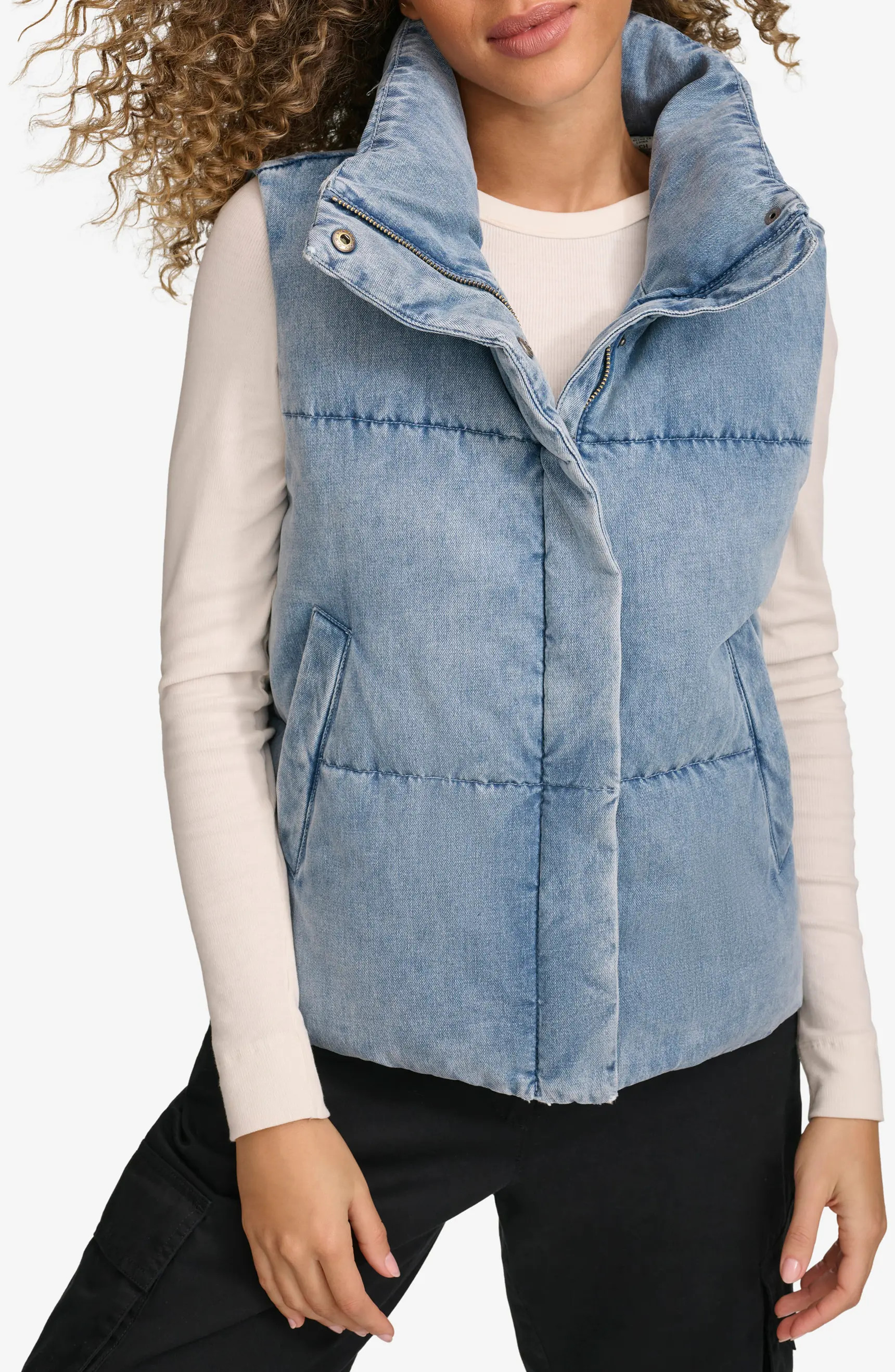 Levi's® Denim Puffer Vest | Nordstrom | Nordstrom