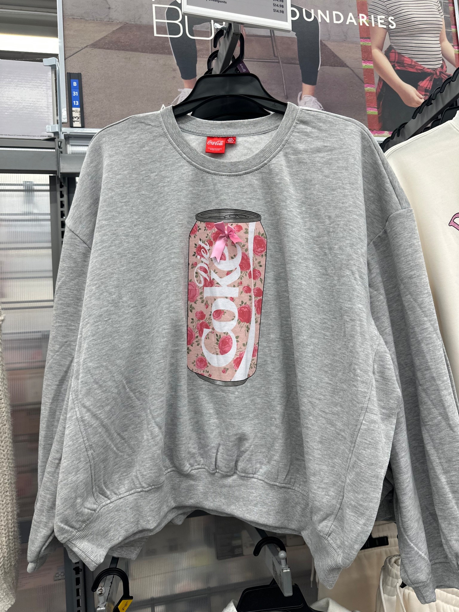 Diet Coke sweatshirt at Walmart! 🎀

#LTKootd #LTKdayinmylife #LTKFindsUnder50