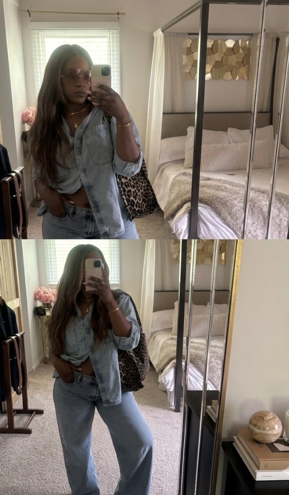 Found the holy grail of denim at @oldnavy! 💙 These wide-leg jeans are a size 12 Tall and the fit is absolutely perfect for my tall queens. 👑 No more awkward ankle situations, just long lines. Trust me, you need these in your rotation! ✨
#oldnavy #tallgirlproblems #tallfashion #tallstyle #tallqueens #denimstyle #midsizefashion 


#LTKootd #LTKmomlife #LTKMidsize