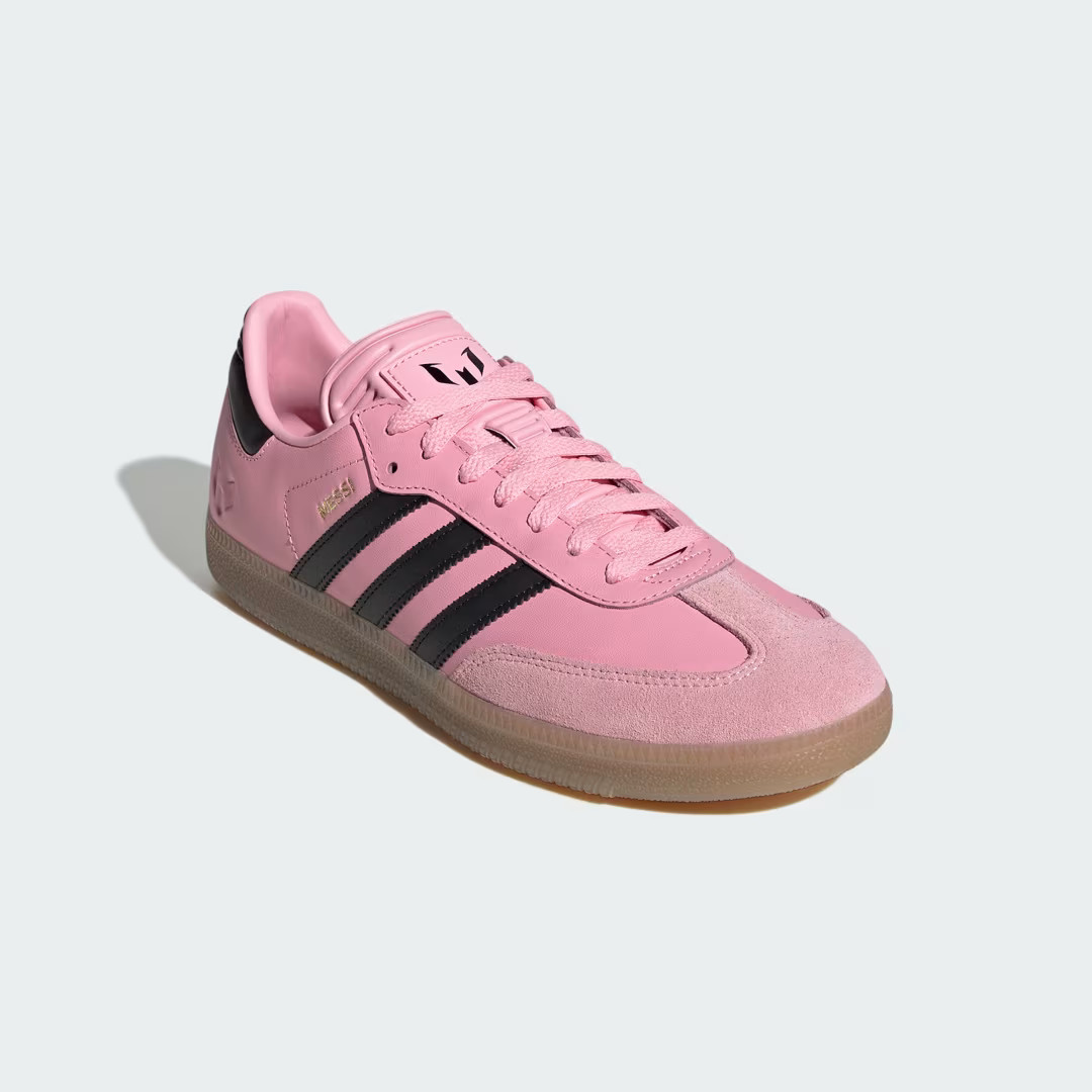 adidas Samba Messi Indoor Soccer Shoes Light Pink M 12 / W 13 - Mens Originals Shoes | adidas (US)