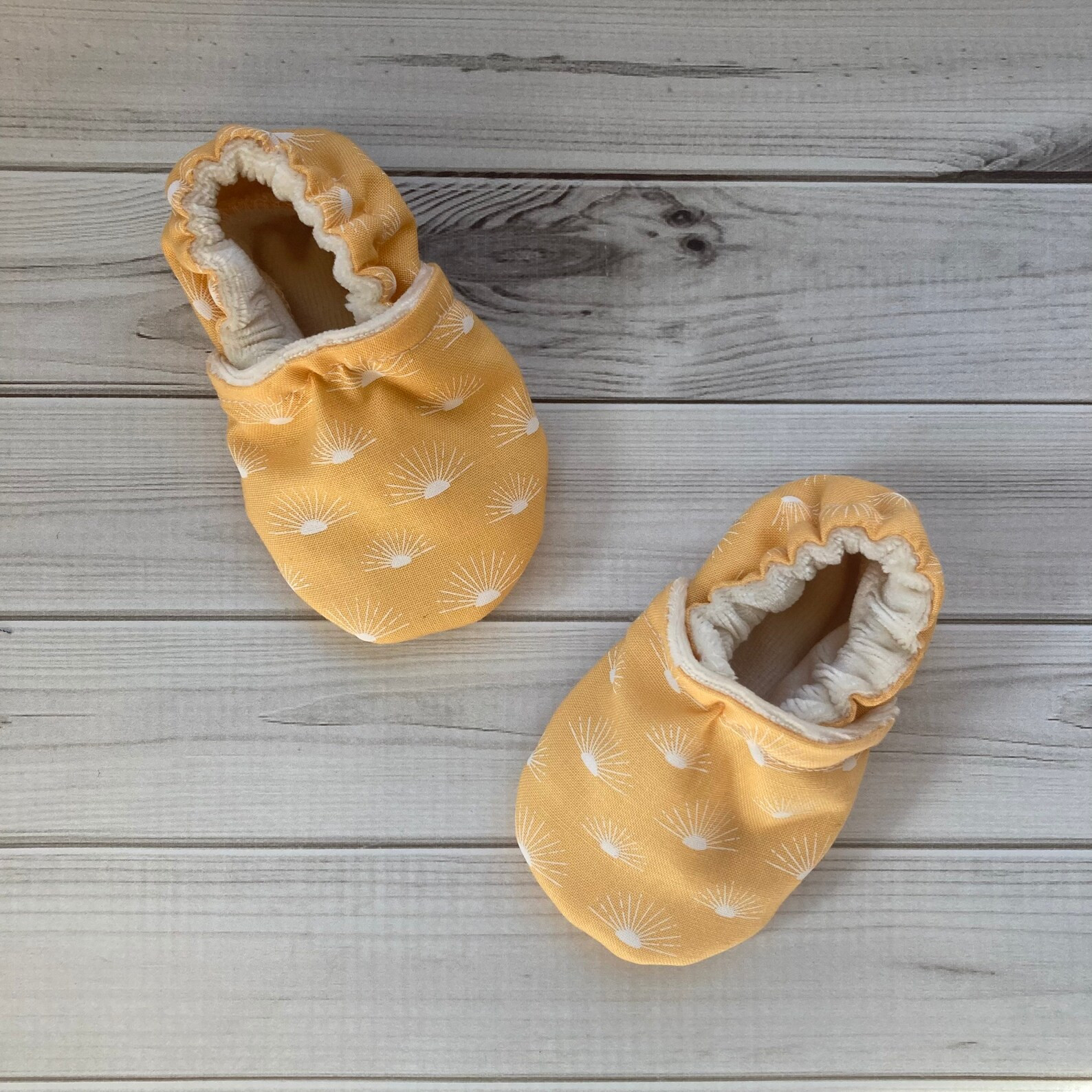 Sun Baby Shoes Sunshine Crib Moccasins Celestial Boho - Etsy | Etsy (US)