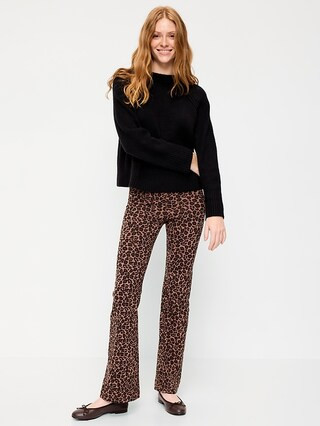 High-Waisted Fashion Flare Leggings | Old Navy (US)