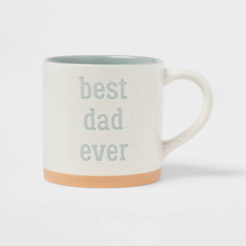 18oz 'Best Dad Ever' Mug Ivory - Threshold™ | Target