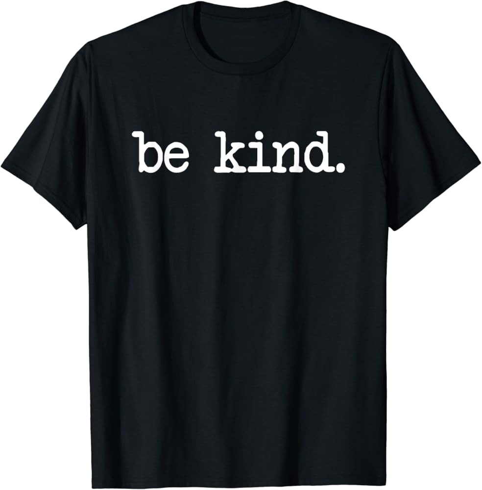 Be Kind T-Shirt - Kindness Tee in Black, Grey, Blue, and Red | Amazon (US)