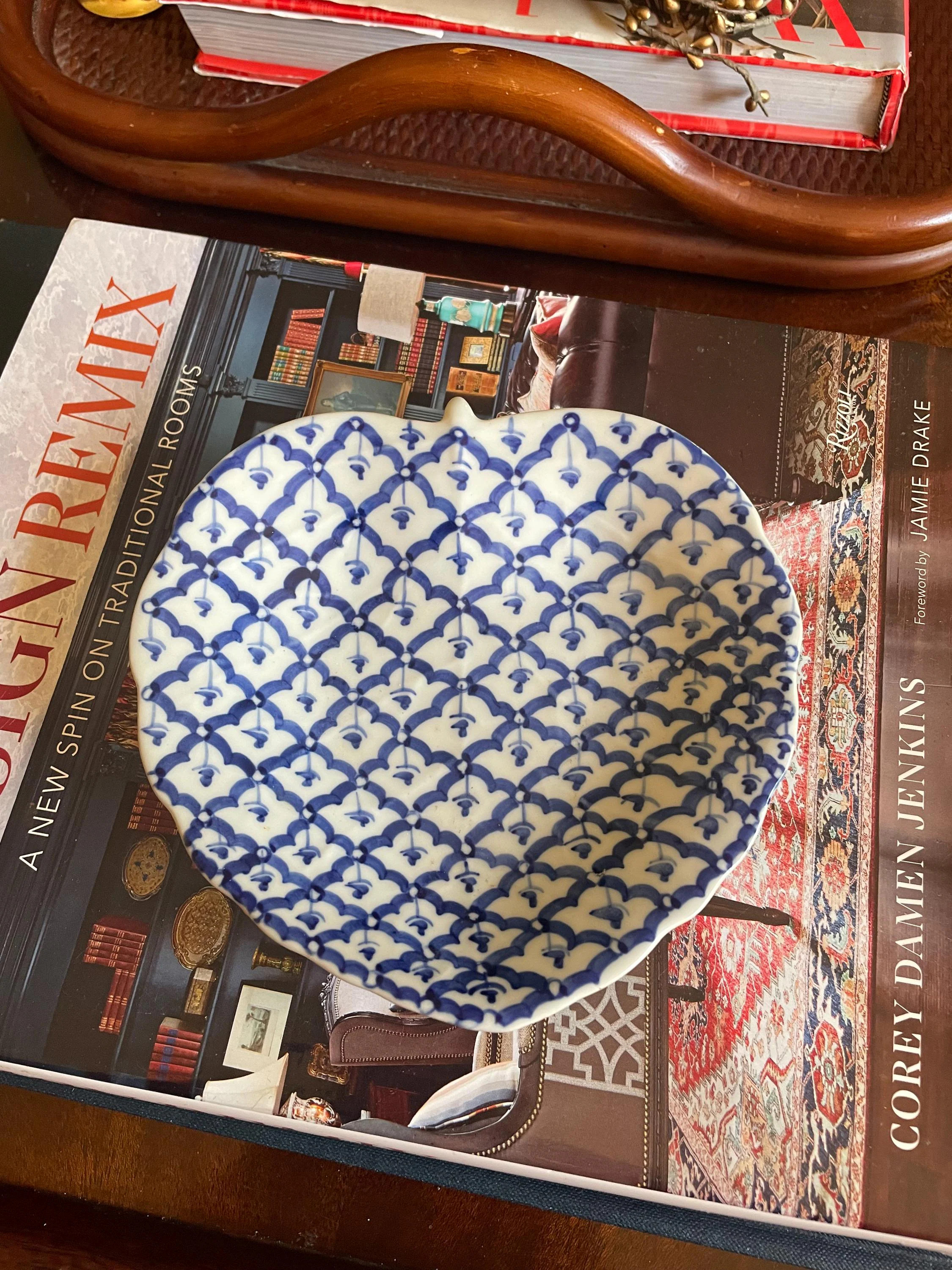 Vintage Blue and White Trinket Dish | Etsy (Global)