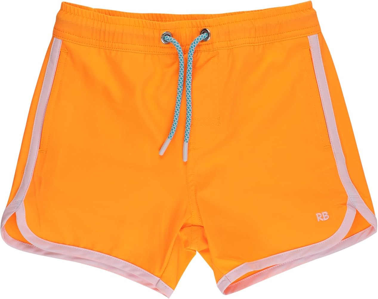 RUGGEDBUTTS Boys UPF50+ Sun Protected Stretch Dolphin Hem Swim Trunks | Amazon (US)