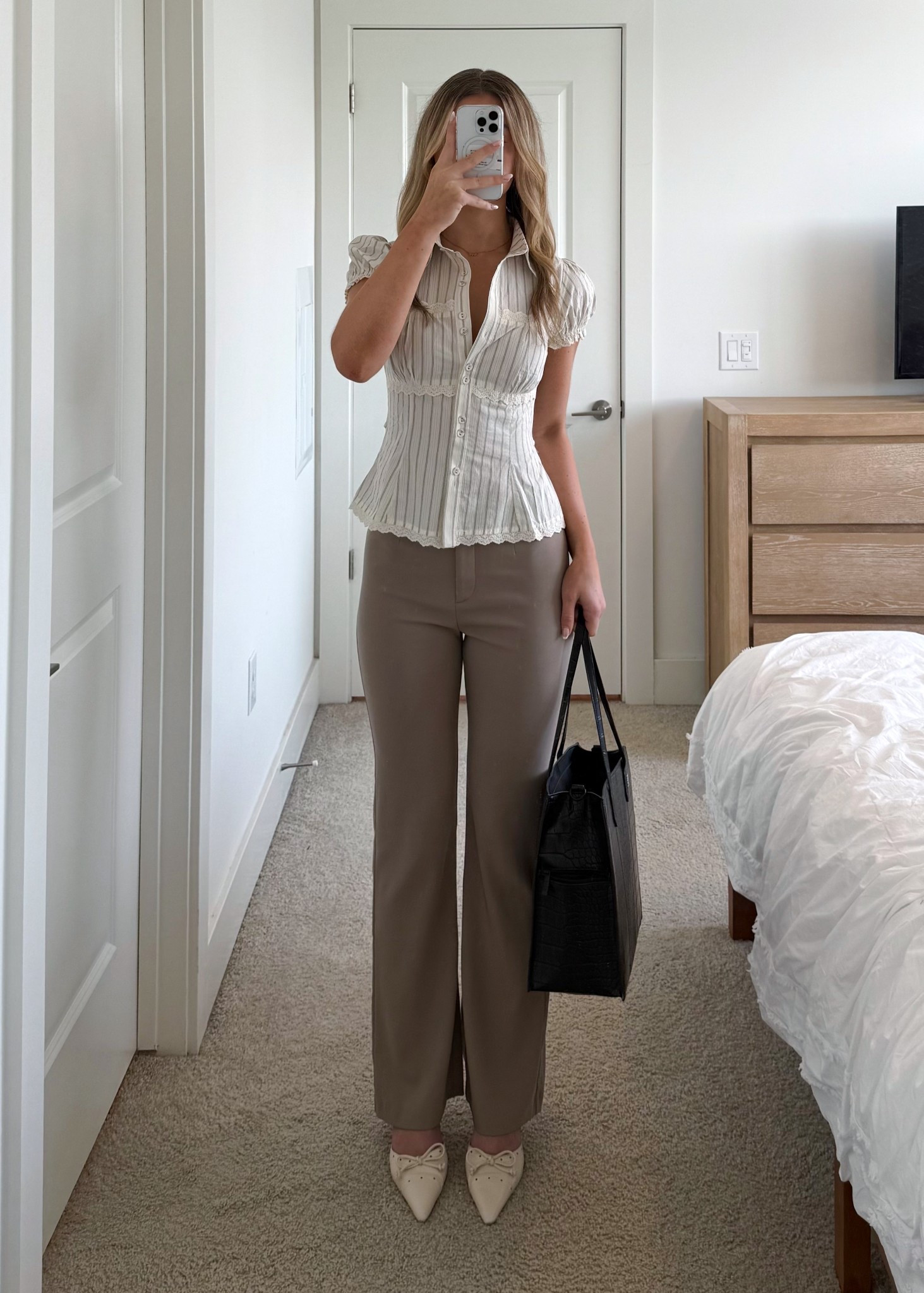 fall transition office ootd 💼🤎