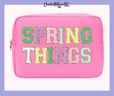 The cutest bags & pouches from Stoney Clover Lane!! Buy one premade or customize/monogram yours anyway you like with their cute patches!💕 

makeup bag
beauty bag
cosmetic pouch
monogrammed bag
custom bag
pink pouch
travel bags
Easter basket gifts
gifts for her

#LTKkids #LTKfamily #LTKtravel
