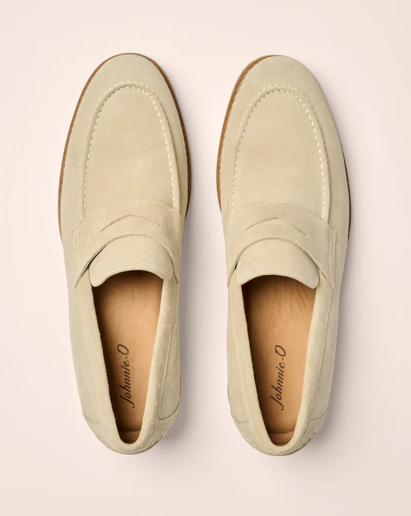 J-Flex Suede Penny Loafer | johnnie O