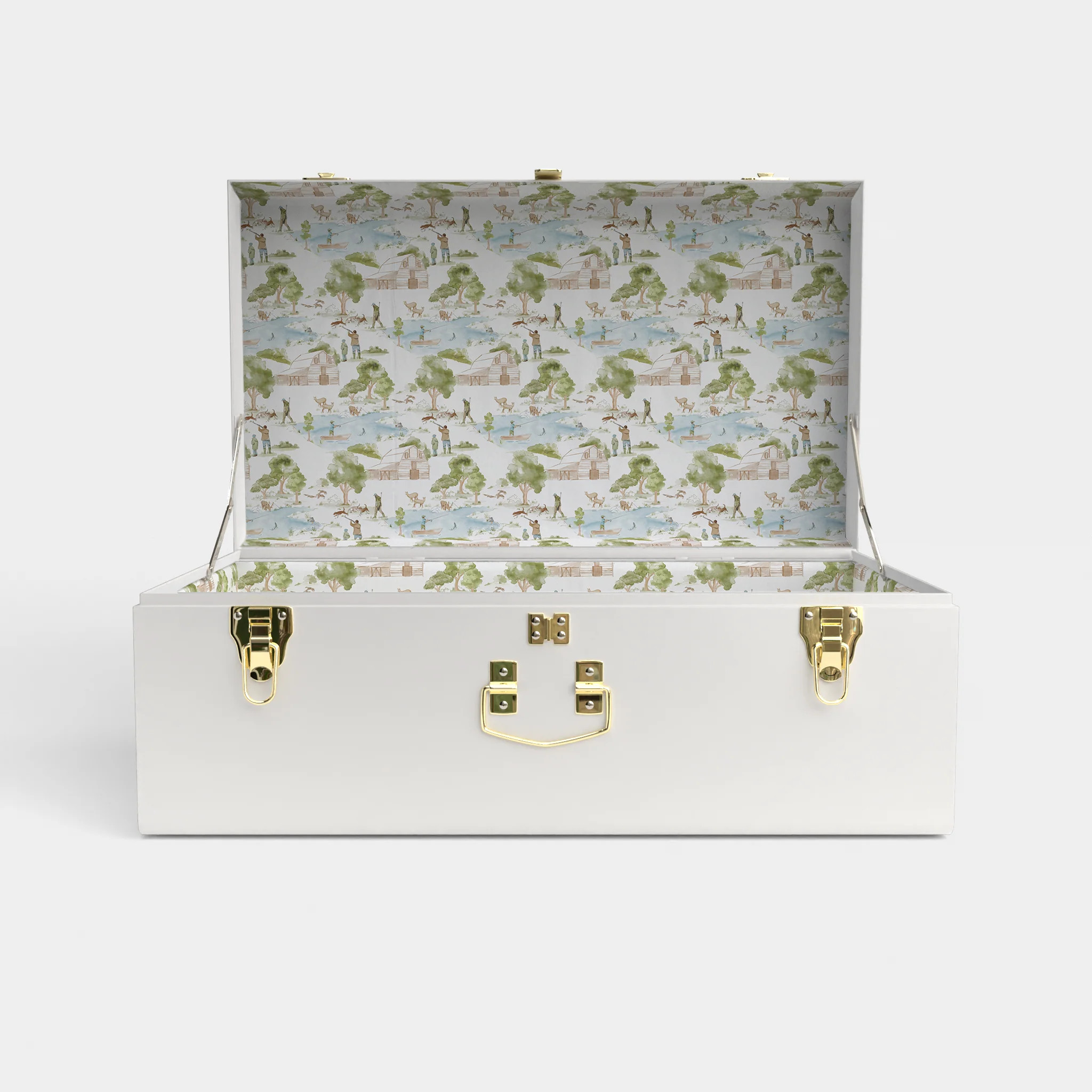 Grand Trunk - White | Petite Keep, LLC