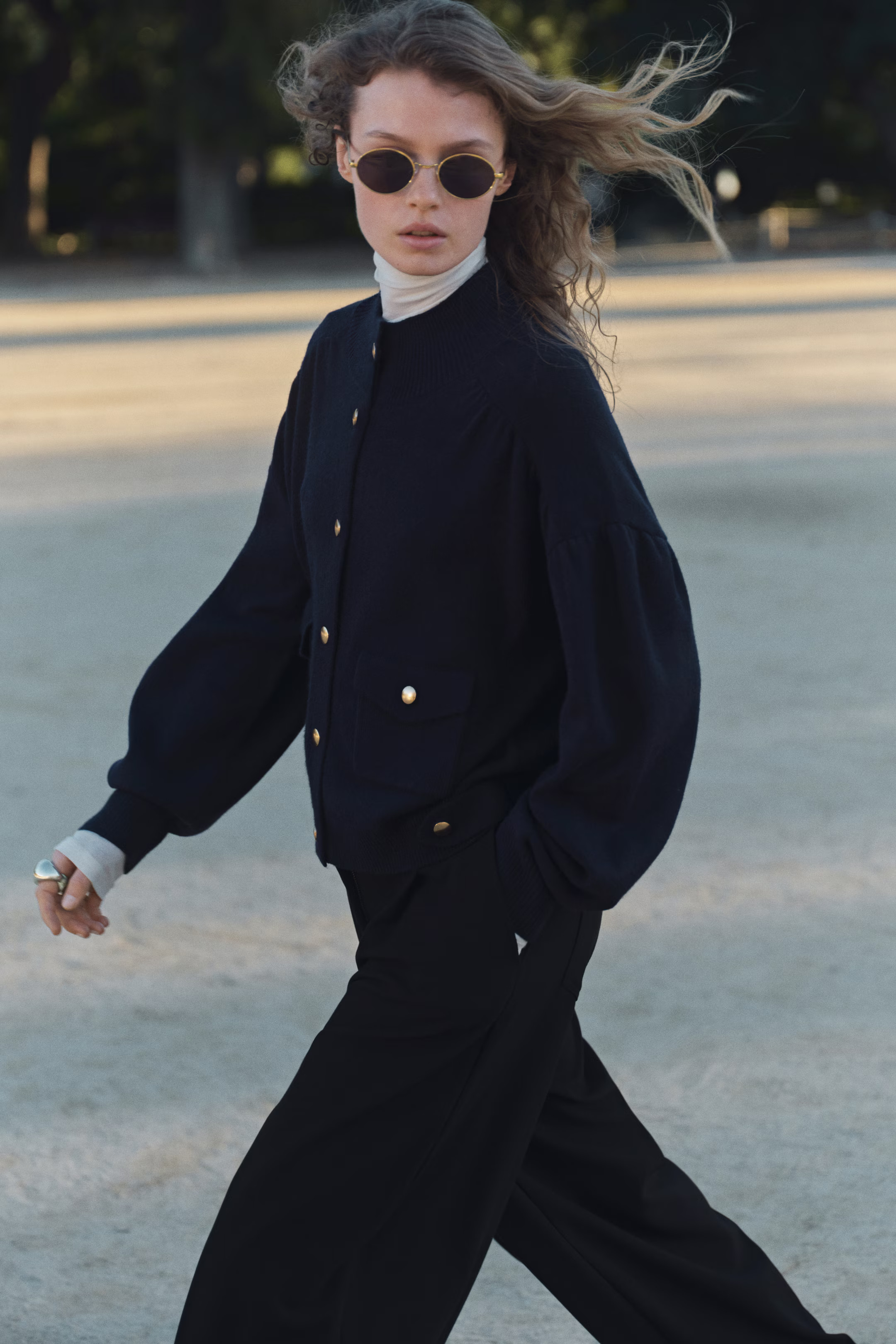 Oversized cardigan | H&M (UK, MY, IN, SG, PH, TW, HK)