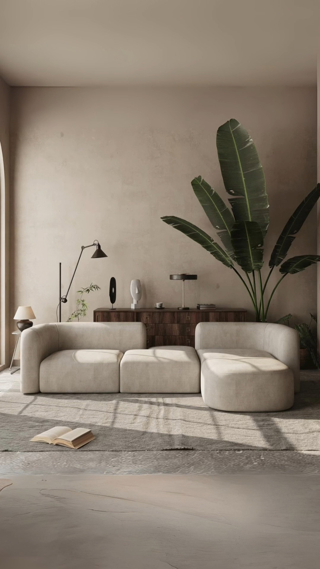 Luxury Modern Tight Curved Back Velvet Sofa 