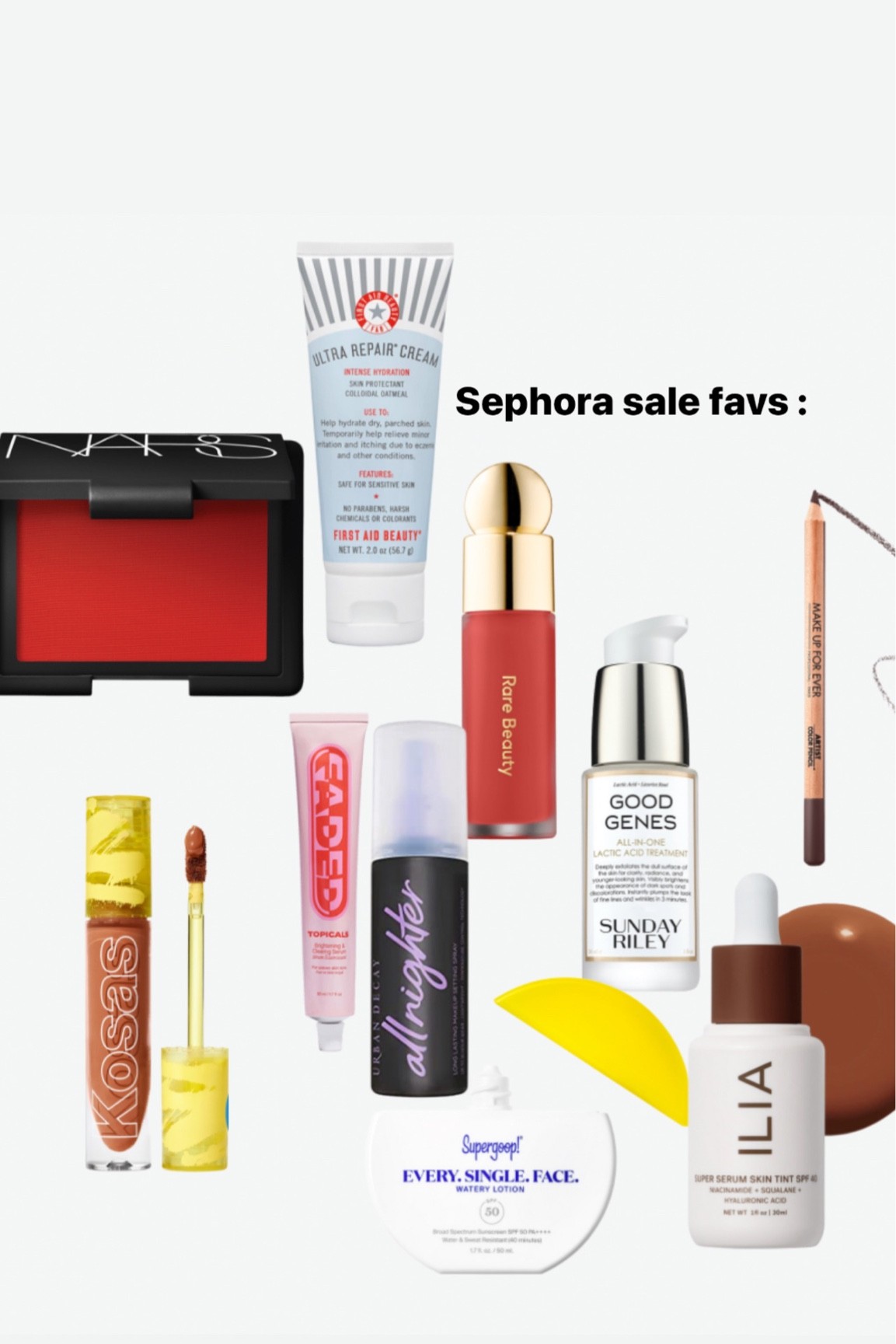 Sephora sale role call 



#Sephora sale beauty skincare blush moisturizer lactic acid tinted moisturizer ilia beauty supergoop Nars 

#LTKbeauty #LTKsalealert