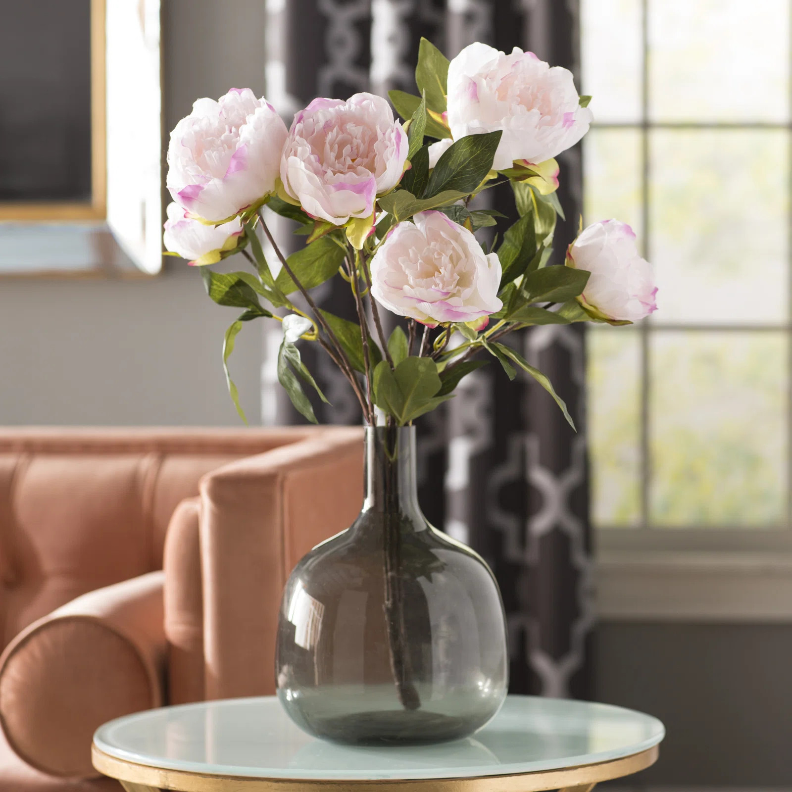 Ramet 23" Artificial Peony Bush | Wayfair North America
