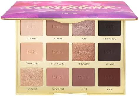 tarte tartelette in bloom Amazonian clay palette – Full-Size Eyeshadow Palette with Neutral Mat... | Amazon (US)