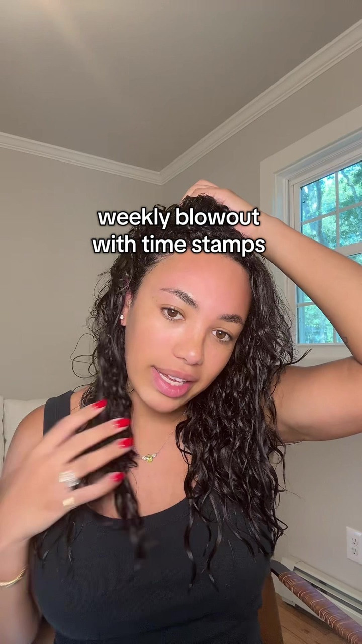 the best products for a blowout on curly hair!

#LTKBeauty