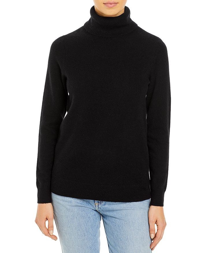 Cashmere Turtleneck Sweater, Black Turtleneck, Black Turtleneck Sweater, Snow Outfit, Snow, Puffers | Bloomingdale's (US)