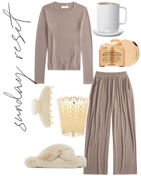 Midweek Style Mix | Sunday Reset — This cozy set is part of Abercrombie Black Friday! I have this mug and it also makes a great gift. NEST candle also marked down (my favorite holiday scent). 

#abercrombie #abercrombieblackfriday #saks #loungeoutfit #cozyoutfit #winterloungewear 

#LTKCyberWeek #LTKHoliday #LTKSeasonal