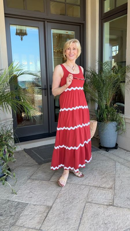 Here’s a bright and bold take on a bohemian style dress from @amazon
I love the unique, wavy-line frills and pretty swing hemline.


#LTKVideo #LTKOver40