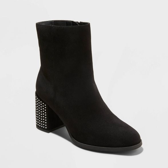 Women's Janelle High Shafted Boots - A New Day™ Black | Target
