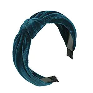 Velvet Knotted Headbands for Women (Teal) | Amazon (US)