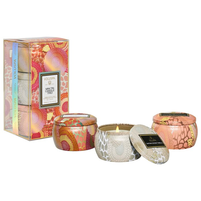 Tropical Oasis Mini Tin Candle Trio  - VOLUSPA | Sephora | Sephora (US)