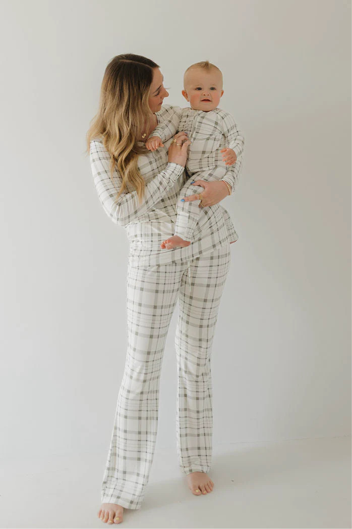 Women's Bamboo Pajama | Picnic Plaid | Forever French