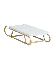 18x8 Marble Sledge Serving Tray | TJ Maxx