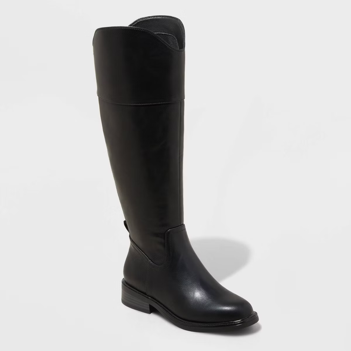 Women's Sienna Tall Riding Boots - A New Day™ Black 8 | Target