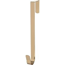 CousinDIY Heavy-Duty Metal Door Wreath Hanger 12"-Gold | Amazon (US)