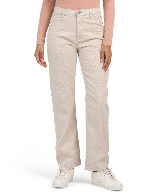 Emilie Straight Leg Cargo Pants | TJ Maxx