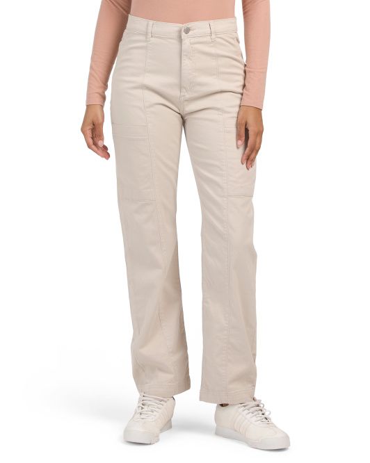 Emilie Straight Leg Cargo Pants | TJ Maxx