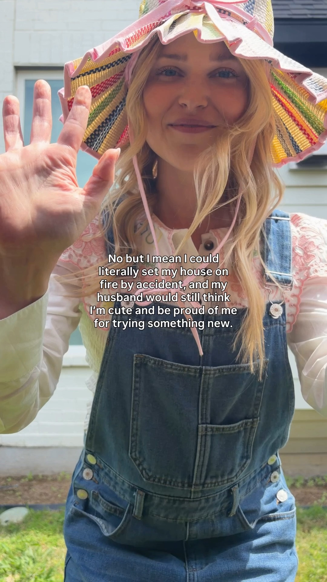 I will actually be living in this hat for the foreseeable future. And thank you. ❤️😘