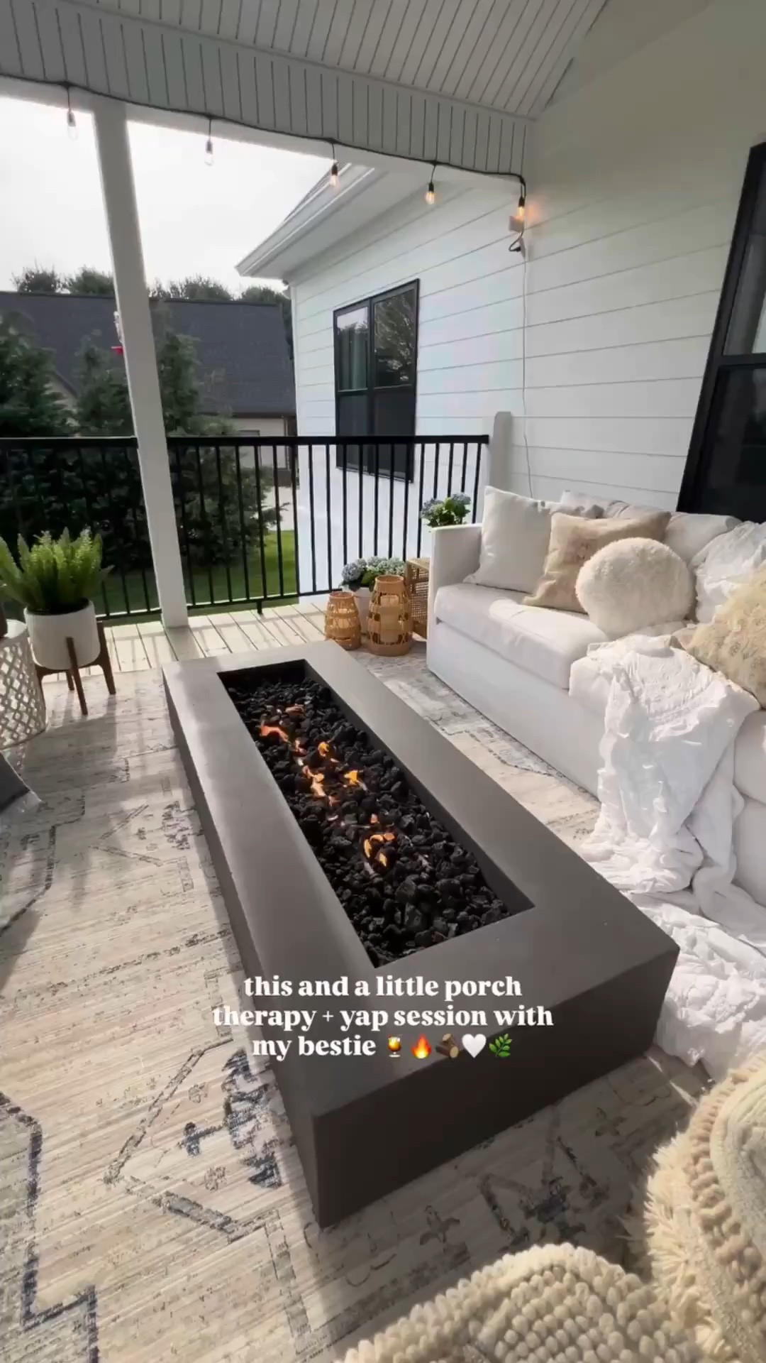 Back porch details and fire pit! Super cozy vibes

#LTKmomlife #LTKmorningroutine #LTKHome