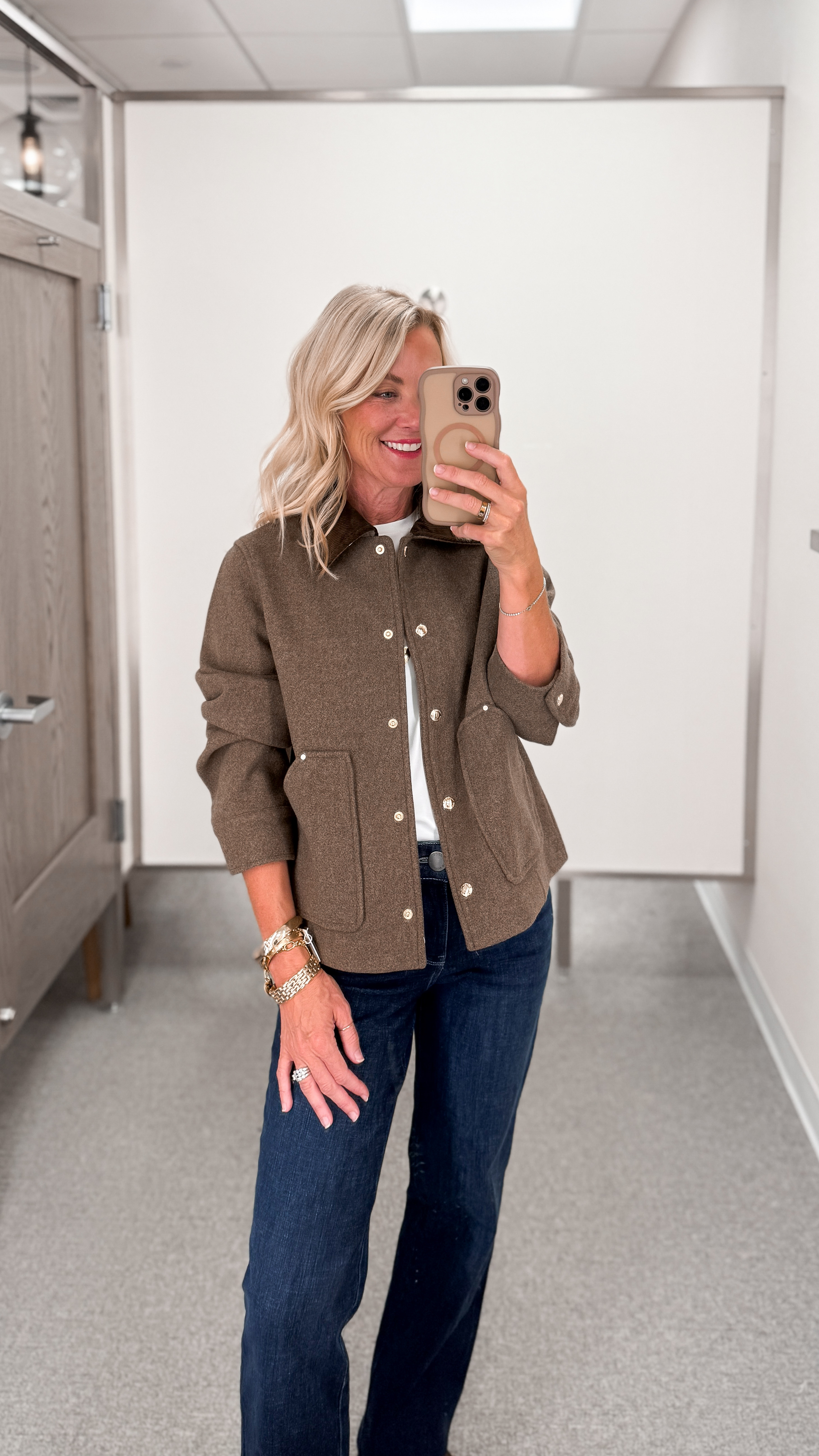 Obsessed with this tweed jacket! Perfect for fall! 
Jeans: 0 
Jacket: XS

#LTKootd #LTKOver40 #LTKSaleAlert