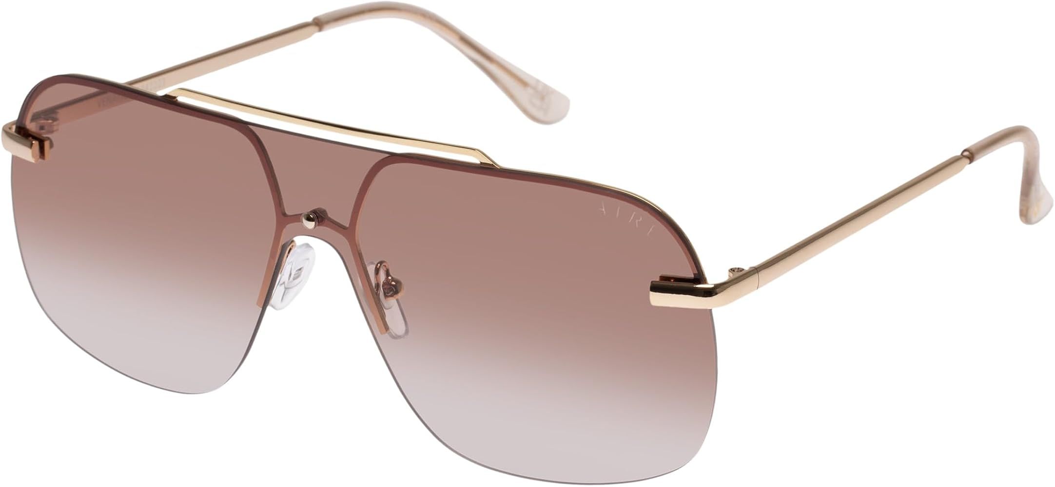 AIRE Women's Venatici Sunglasses, Bright Gold, One Size | Amazon (US)