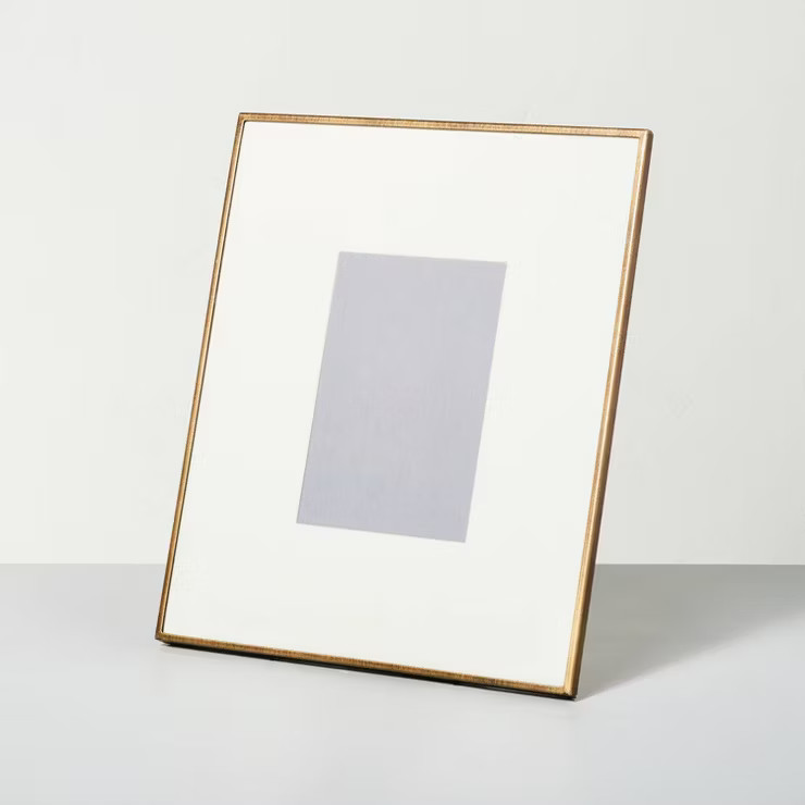 Metal Photo Frame Brass Finish - Hearth & Hand™ with Magnolia | Target