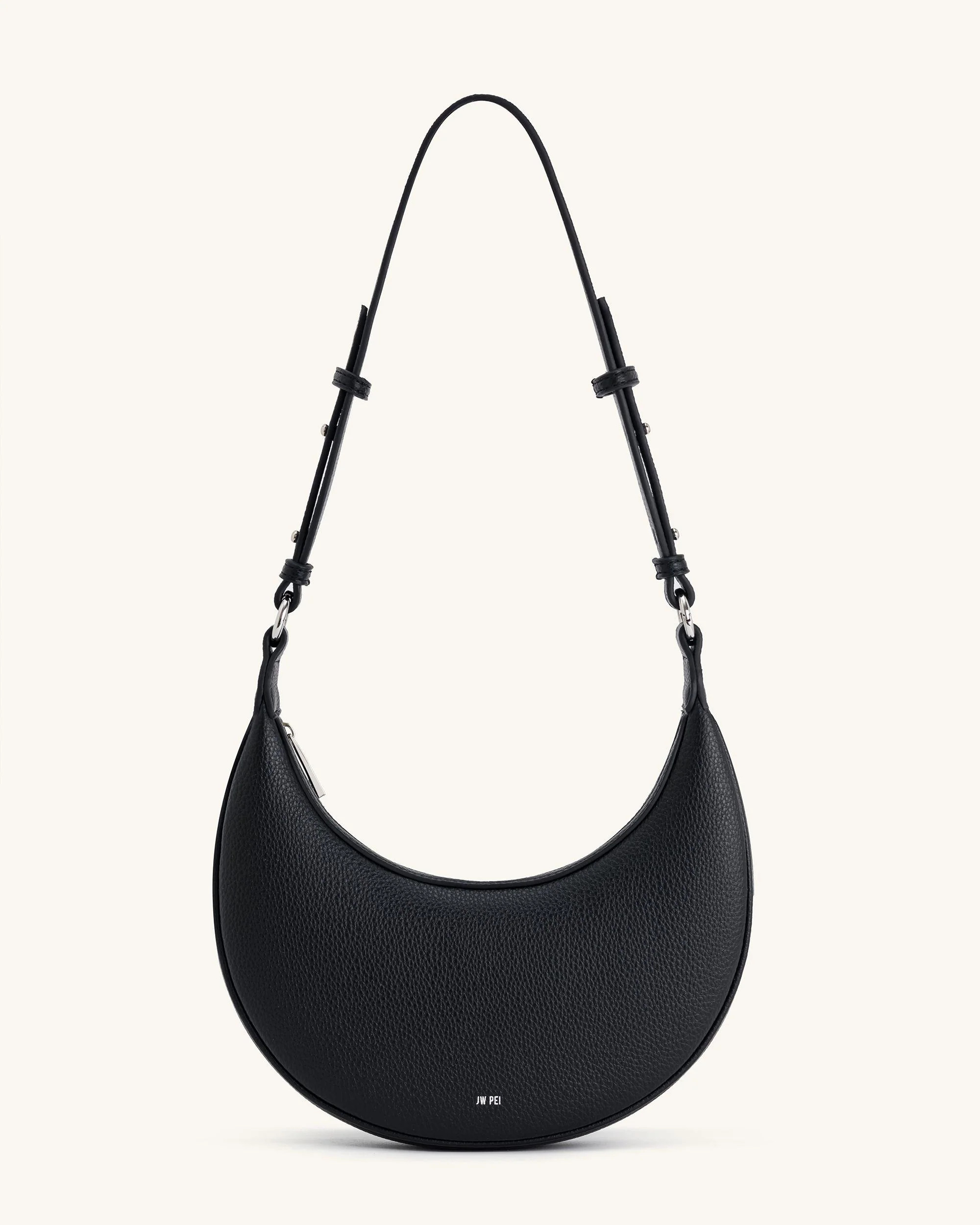 Carly Medium Shoulder Bag - Black | JW PEI US