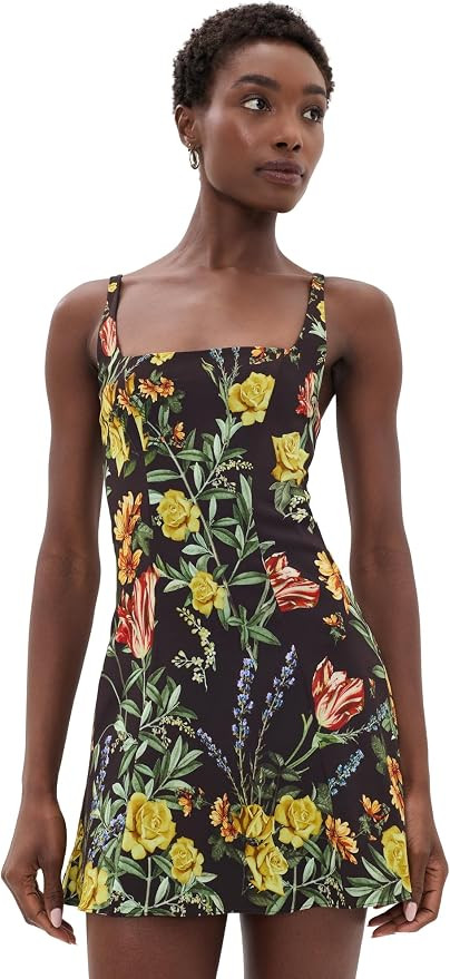 alice + olivia Women's Julia Mini Dress | Amazon (US)