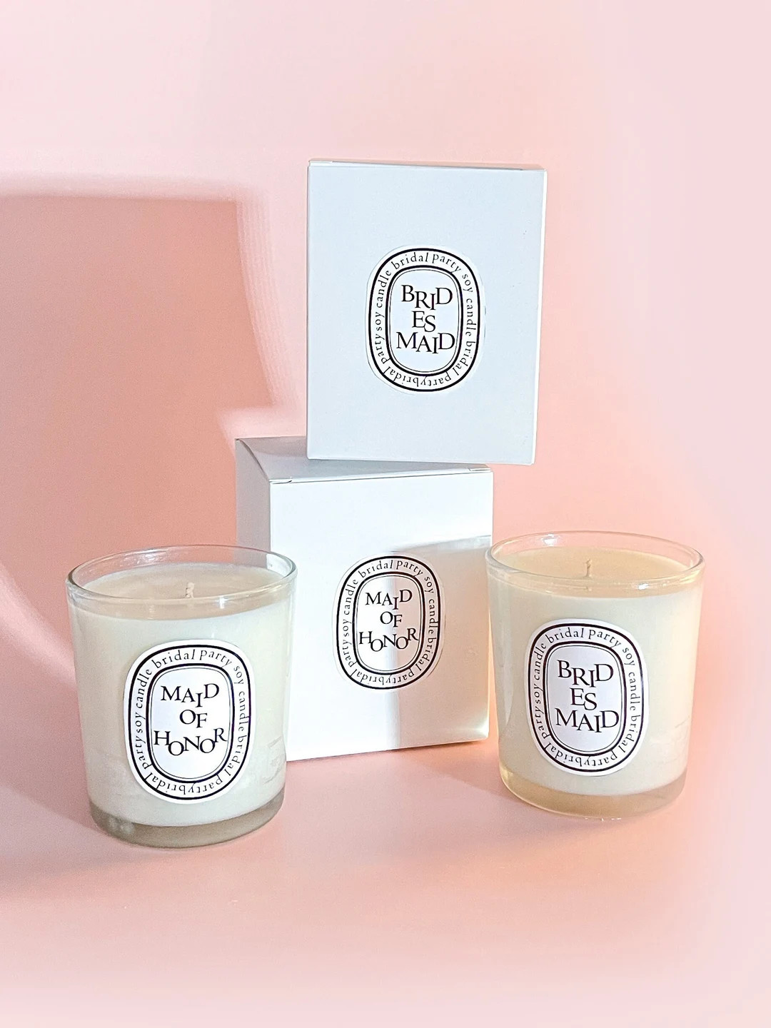 Bridesmaid Candle Bridesmaid Proposal Box Gifts Bridesmaidsmaid of Honor Proposal Bridal Shower G... | Etsy (US)