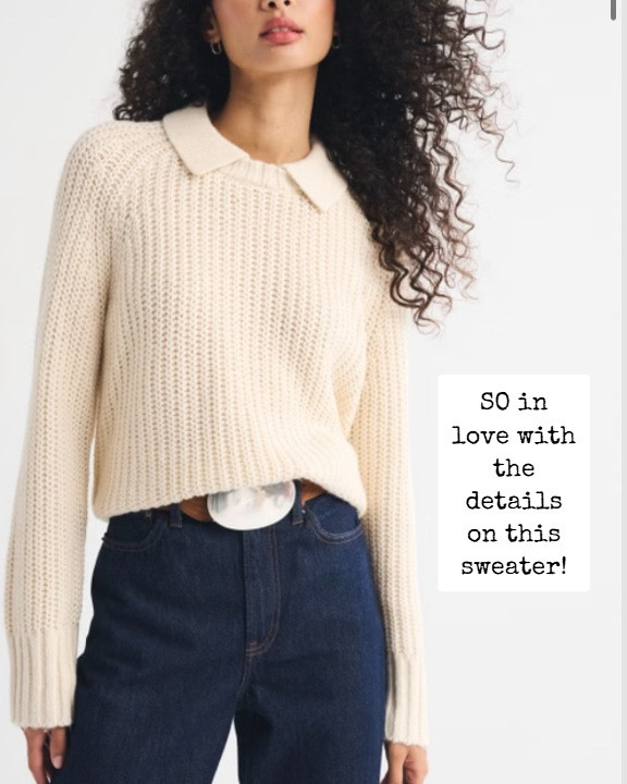 This sweater goes with so many things in your closet! 

 #LTKSeasonal #LTKOver40 #LTKWorkwear