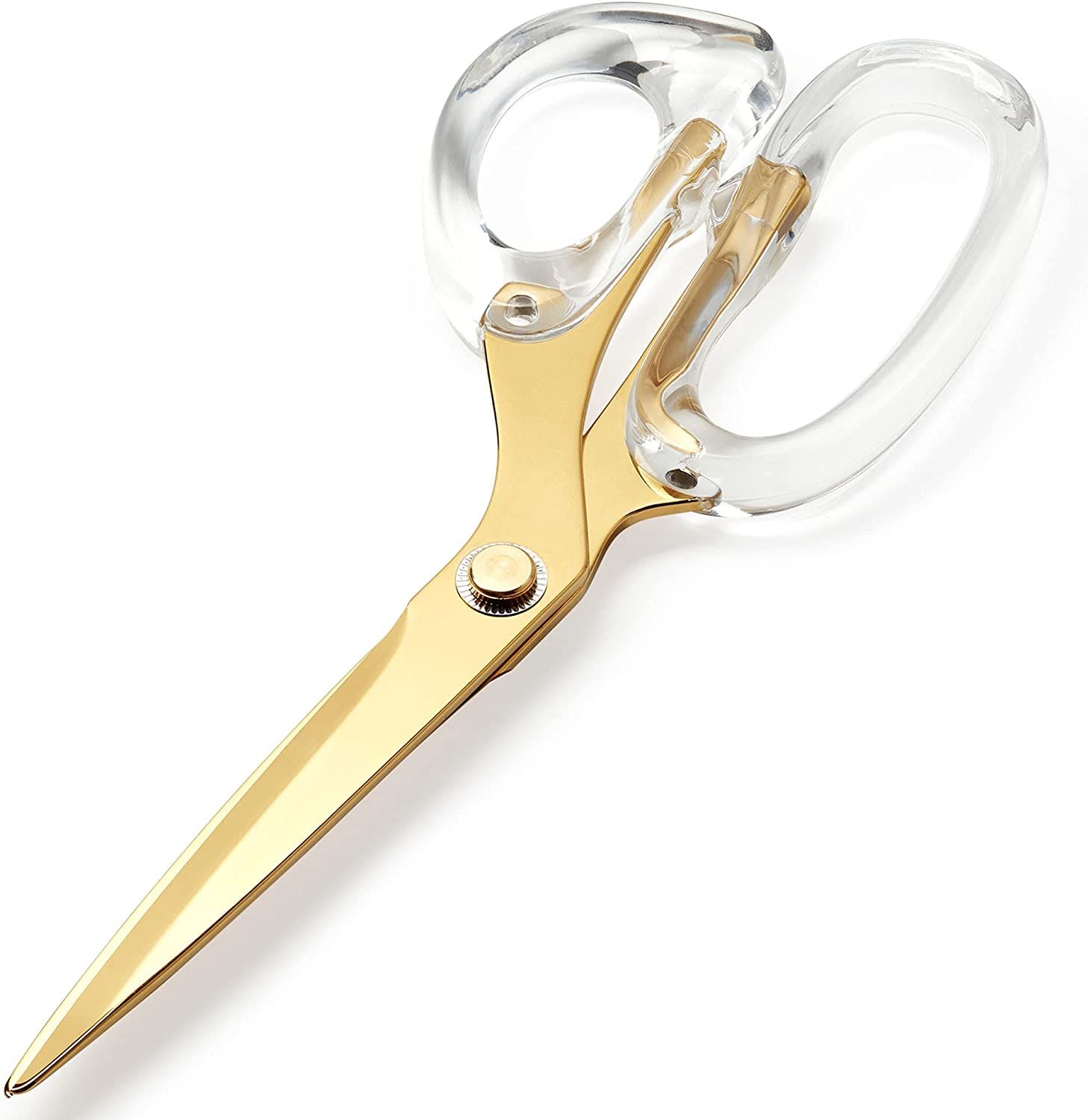 Acrylic Scissors - 9" Gold Stainless Steel Scissors for Office, Home, School - Sewing, Arts & Cra... | Amazon (US)