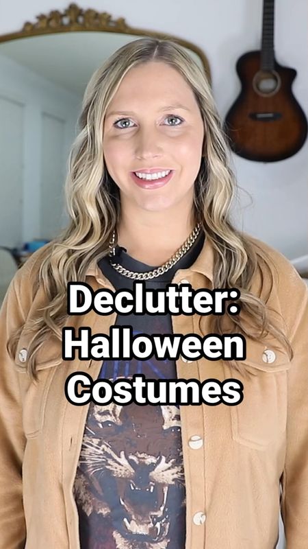 Declutter: Halloween Costumes! Go through your Halloween costumes and your kids’ Halloween costumes (if you have kids) and do a quick declutter of them. 

I’ve linked what I’m wearing along with items I mention/recommend in this decluttering challenge! 

There is a new video every day for this Holiday Declutter challenge. 

Make quick decisions. Watch the first two videos in this challenge to learn more. 

Each part of the challenge is a quick declutter so that you can experience less stress for the holidays. 

In the next video I will share the next item for you to declutter! 

Get my free holiday declutter checklist that goes along with challenge: 
✨ ChrissyChitwood.com/links ➡️ Free Holiday Declutter Checklist 

Home Organization, Holiday Season, Organizing Tips, 

#LTKfamily #LTKHoliday #LTKhome