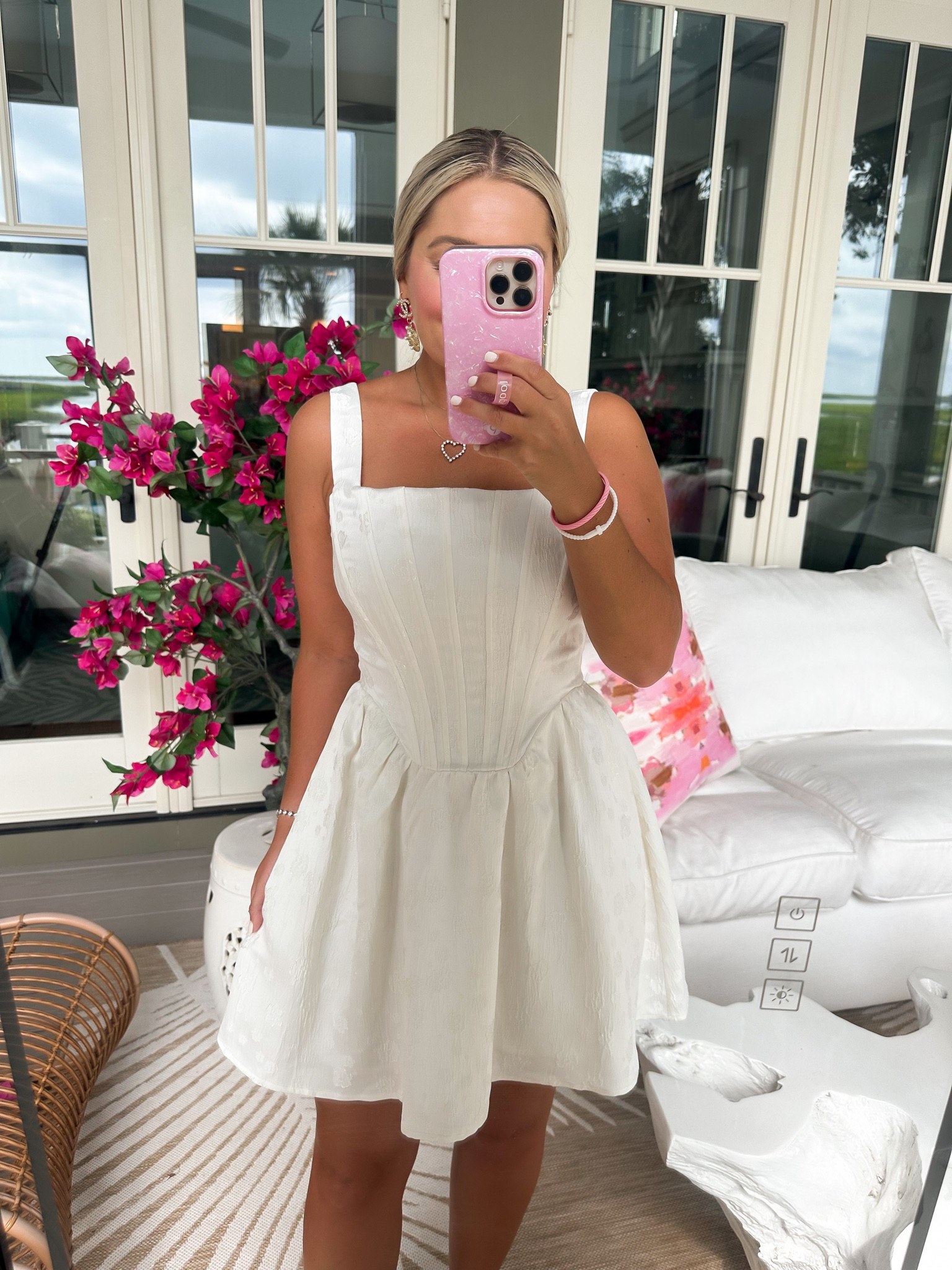 Wearing size small
White dresses I love from Red Dress 
White dresses for a bride
Bridal shower look

#LTKwedding #LTKunder100